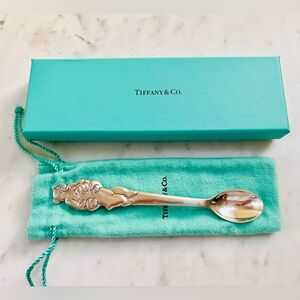 Tiffany & Co. Baby Spoon 925
Sterling Silver "ABC Bears" 
AUTHENTIC